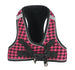 EZ REFLECTIVE HOUNDSTOOTH HARNESS VEST - PINK/BLACK