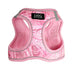 EZ REFLECTIVE ROYAL ELEGANCE DOG HARNESS VEST - PINK