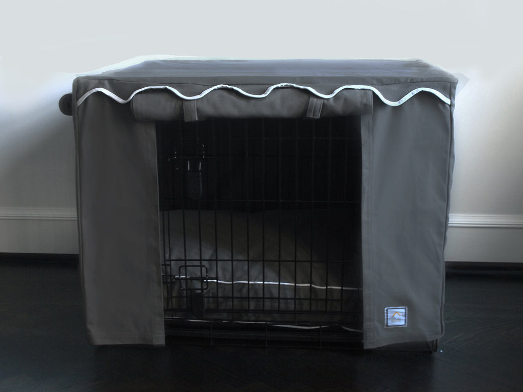 NEW! GREY SLATE CRATE COVER, Crate Cover - Bones Bizzness