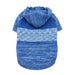 BLUE COLORBLOCK DOG SWEATER, Sweaters - Bones Bizzness