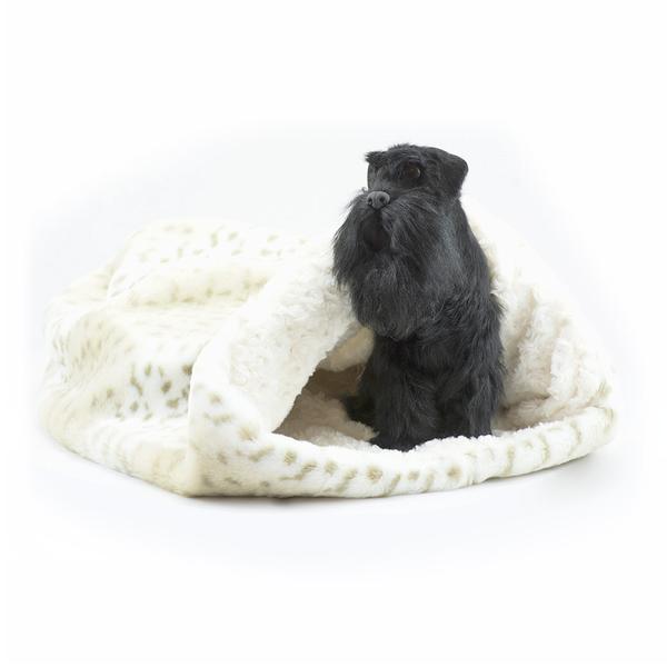 CREAM LYNX WITH IVORY CURLY SUE CUDDLE CUP, Beds - Bones Bizzness