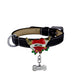 TATTOO "MOM" COLLAR DOG COLLAR - BLACK, Collars - Bones Bizzness