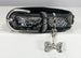 BONE CHARM COLLAR - BLACK