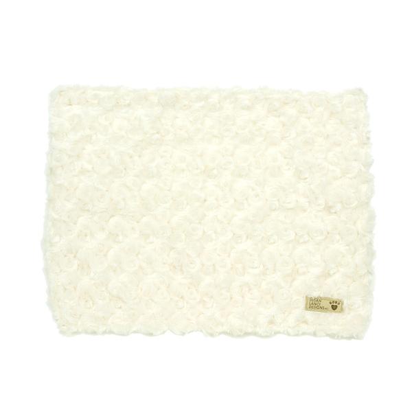 IVORY CURLY SUE BLANKET DOG BLANKET, Blankets - Bones Bizzness