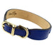 LEAP FROG IN COBALT BLUE DOG COLLAR