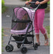 HAPPY TRAILS NO ZIP PET STROLLER - PINK, STROLLERS - Bones Bizzness