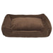 CHOCOLATE LOUNGE DOG BED, Beds - Bones Bizzness