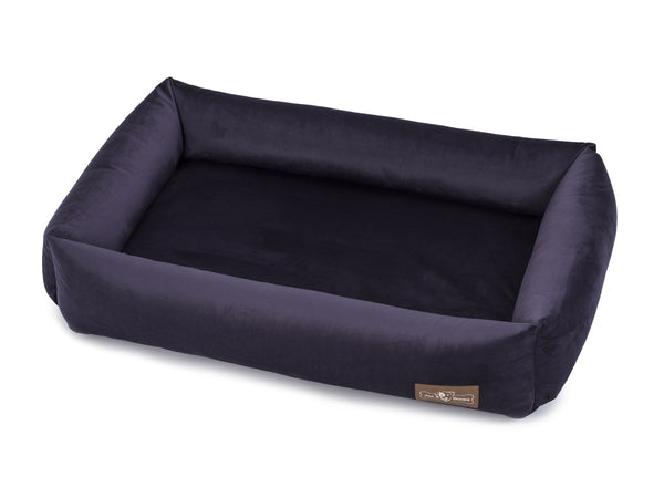 VINTAGE GRAPE MEMORY FOAM CUDDLER BED, Beds - Bones Bizzness