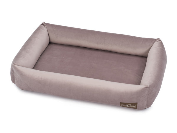 VINTAGE MAUVE MEMORY FOAM CUDDLER BED, Beds - Bones Bizzness