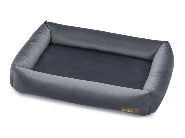 VINTAGE TITANIUM MEMORY FOAM CUDDLER BED, Beds - Bones Bizzness