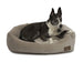 HENNA TAUPE NAPPER DOG BED, Beds - Bones Bizzness
