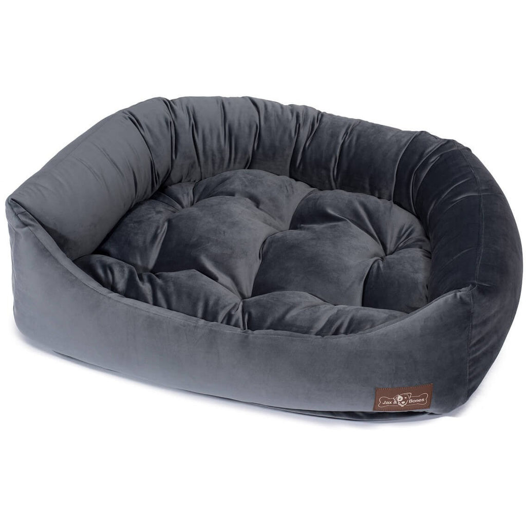 VINTAGE TITANIUM NAPPER DOG BED, Beds - Bones Bizzness