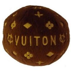 CHEWY VUITON BALL DOG TOY, Toys - Bones Bizzness