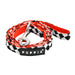 RACER DOG LEAD - RED / BLACK / YELLOW