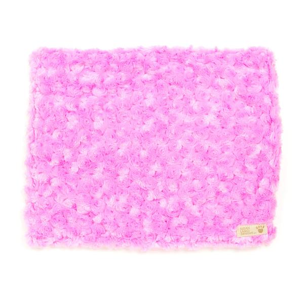 PERFECT PINK CURLY SUE BLANKET DOG BLANKET, Blankets - Bones Bizzness