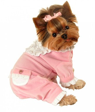 PINK SWEETY DOG JUMPER, PAJAMAS - Bones Bizzness