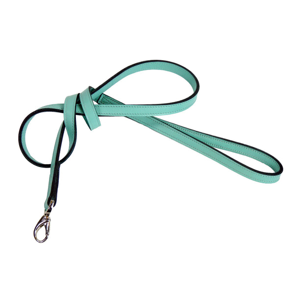 MAYFAIR DOG LEAD IN TURQUOISE, Leash - Bones Bizzness