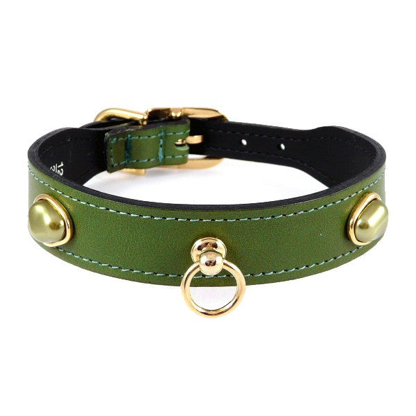 SOUTH SEAS IN LIME GREEN DOG COLLAR, Collars - Bones Bizzness