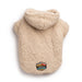 CREAM SHERPA DOG HOODIE