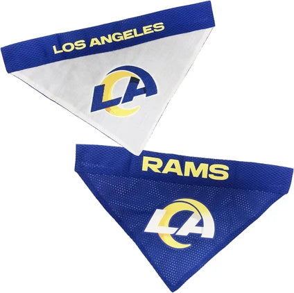 LOS ANGELES RAMS REVERSIBLE DOG BANDANA