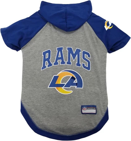 LOS ANGELES RAMS HOODIE DOG TEE