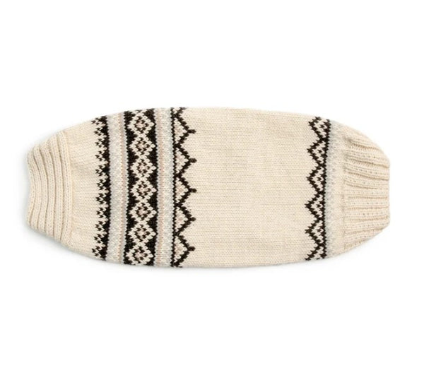 ALPACA CREAM WYATT DOG SWEATER