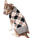 ALPACA ARGYLE DOG SWEATER