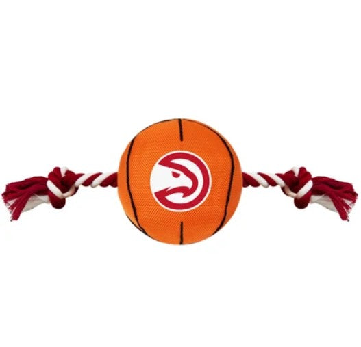 ATLANTA HAWKS BASKETBALL DOG ROPE TOY