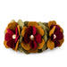 AUTUMN FLOWERS DOG COLLAR