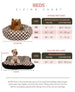 RED SPA DOG BED