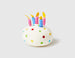 6" BIRTHDAY CAKE PLUSH DOG TOY