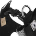 BLACK CRYSTAL STELLAR BIG BOW STEP-IN DOG HARNESS