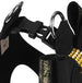 BLACK GLITZERATI DOUBLE NOUVEAU BOW STEP-IN DOG HARNESS