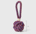RED BOHO 5" CELTIC KNOT TIE DOG TOY