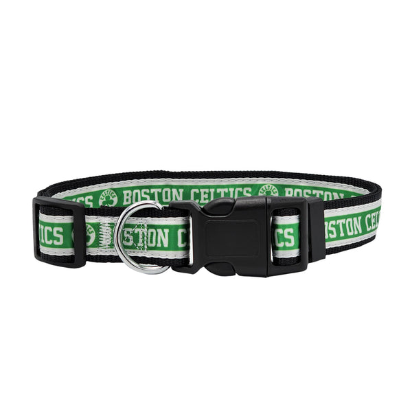 BOSTON CELTICS SATIN DOG COLLAR