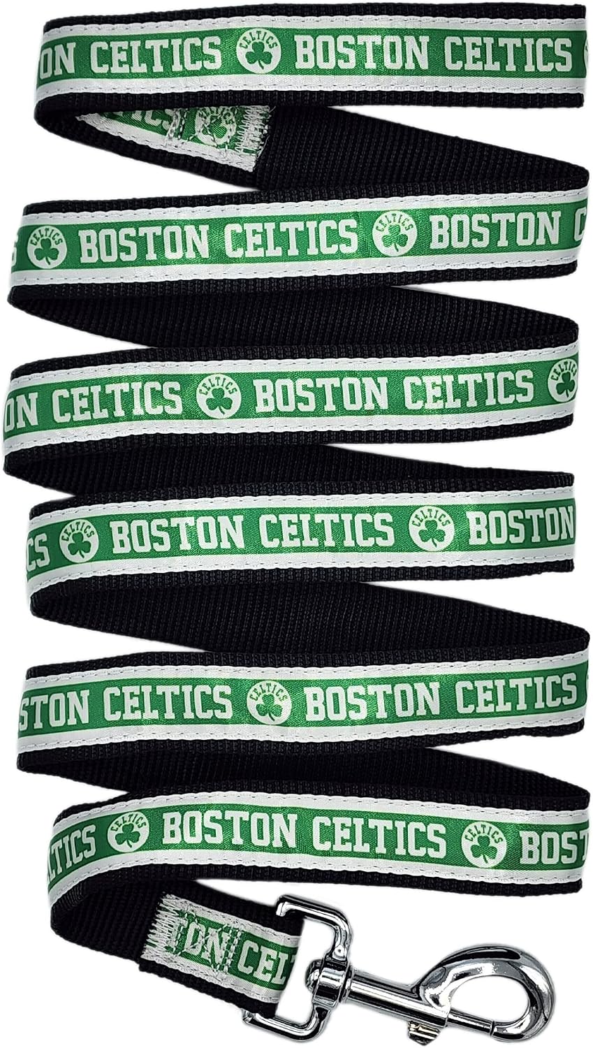BOSTON CELTICS DOG SATIN LEASH