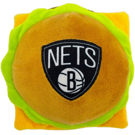 BROOKLYN NETS HAMBURGER DOG TOY