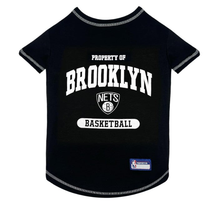 BROOKLYN NETS DOG TEE SHIRT