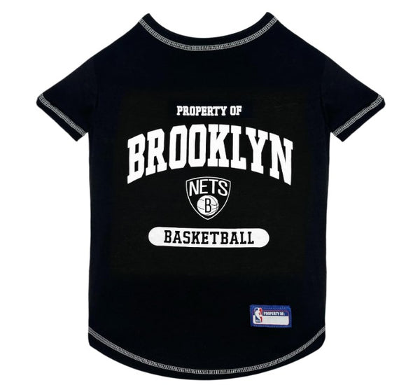 BROOKLYN NETS DOG TEE SHIRT