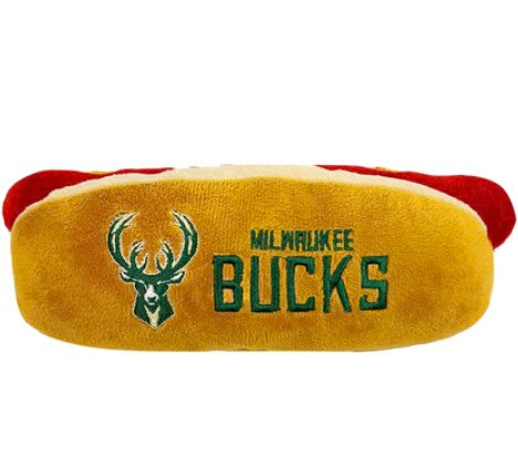 MILWAUKEE BUCKS HOTDOG TOY