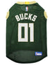 MILWAUKEE BUCKS MESH DOG JERSEY