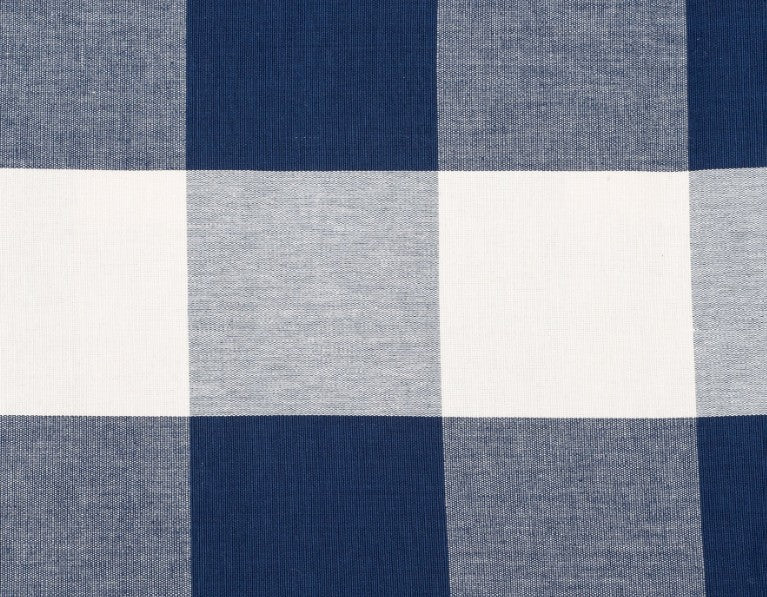 BUFFALO CHECK SMALL NAVY LOUNGE DOG BED