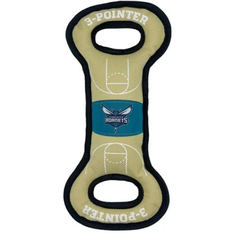 CHARLOTTE HORNETS NYLON COURT DOG TOY