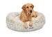 CHEETAH DONUT DOG BED