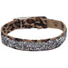 CHEETAH COUTURE CRYSTAL ROCKS DOG COLLAR