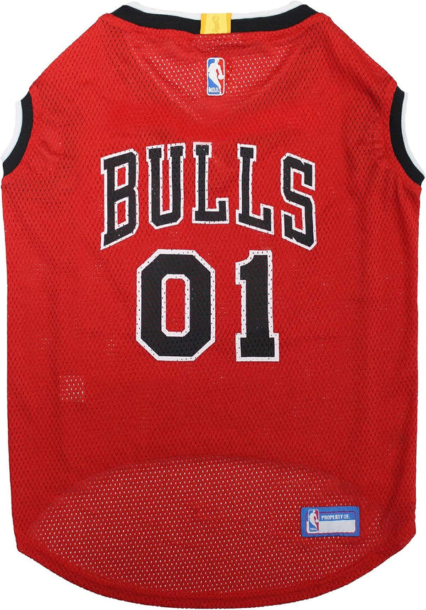CHICAGO BULLS MESH DOG JERSEY