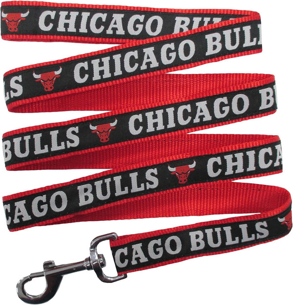 CHICAGO BULLS DOG SATIN LEASH