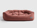 WARBY CRANBERRY NAPPER DOG BED