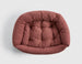 WARBY CRANBERRY NAPPER DOG BED