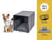ALL-IN-1 DOG CRATE KIT SET, 5-PIECE WITH WIRE CRATE